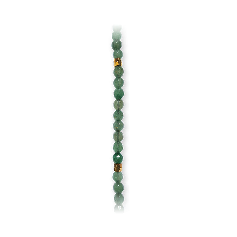 Bracelets en perles facettées - 12 pierres au choix