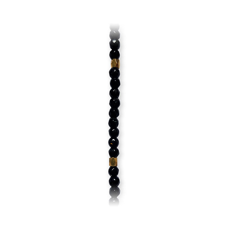 Bracelets en perles facettées - 12 pierres au choix