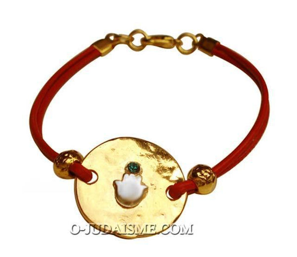 Bracelet Médaillon aux 2 métaux-O-Judaisme