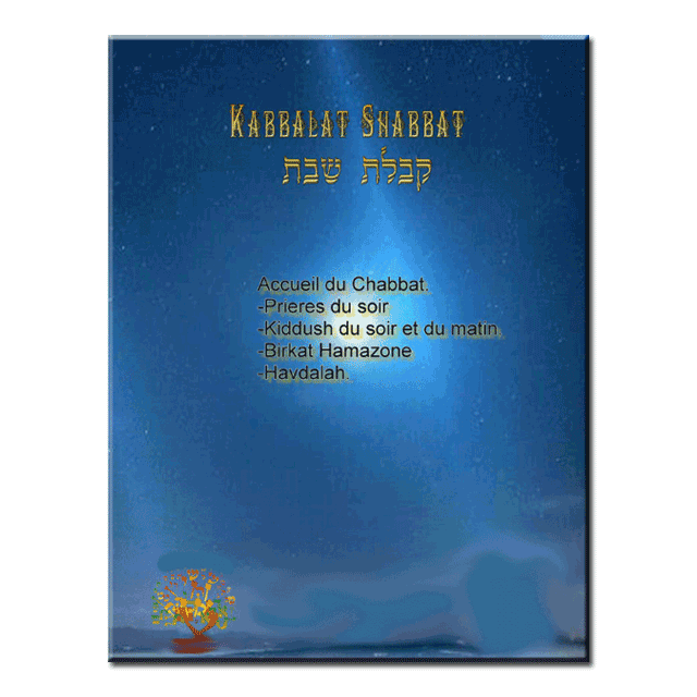 Livre de Prières - Kabbalat Shabbat-O-Judaisme