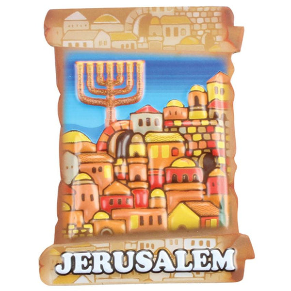 Magnet 3D - Jérusalem-O-Judaisme