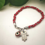 Bracelet Hamsa et Oeil Unisex - Bijou Fantaisie Tendance