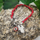 Bracelet Hamsa et Oeil Unisex - Bijou Fantaisie Tendance