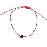 Bracelet Corde Rouge et son Œil de Protection