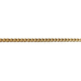 Chaine plaquée or - 50cm