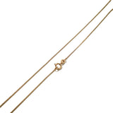 Chaine plaquée or - 50cm