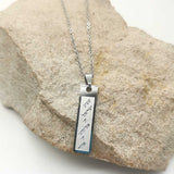 Collier Shema Israel en Acier Inoxydable