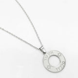 Portez ce Pendentif Rond : Il n'y a pas d'autre D.ieu que Lui, vous rendra plus sûre de vous