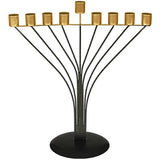 Hanoukia Habad en Etain Argent ou Noir - 33cm