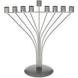 Hanoukia Habad en Etain Argent ou Noir - 33cm
