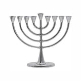 Hanoukia- Menorah Sobre en Nickel – Chandelier de Hanoucca
