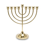 Hanoukia- Menorah Fine en Métal Or – Chandelier de Hanouka