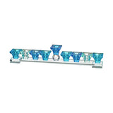 Chandelier de Hanouka en Cristal - Bleue des Mers