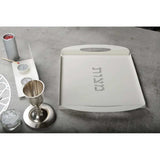 Plateau à Matsot en Métal Crème Moderne