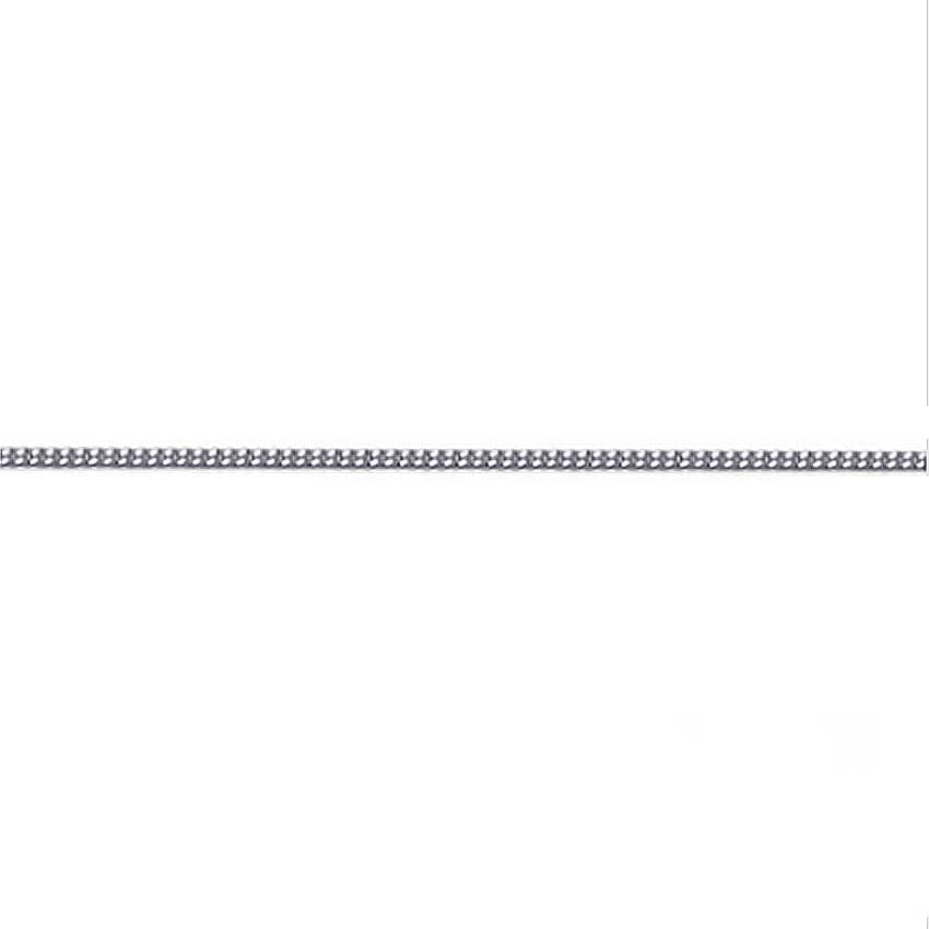 Cette Jolie Chaine Maille Gourmette Argent, apportera une touche de simplicité et de raffinement. Elle s'accorde avec tous types de pendentifs.