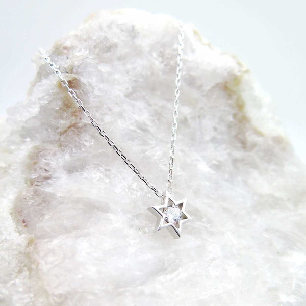 Star of David Necklace and its Crystal
