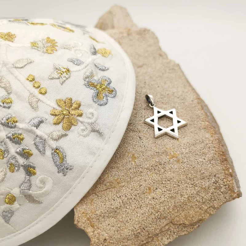 Ce pendentif Magen David en argent 925 est le cadeau idéal pour une Bar Mitzva, une Bat Mitzva, un cadeau pour Hanouka, un cadeau pour Pessah, un cadeau pour une mariée juive