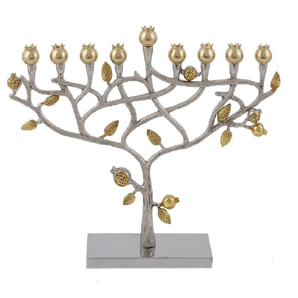 Granadas doradas Hanukkah de aluminio