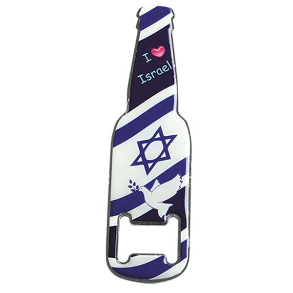 Abrebotellas magnético - La botella de Israel
