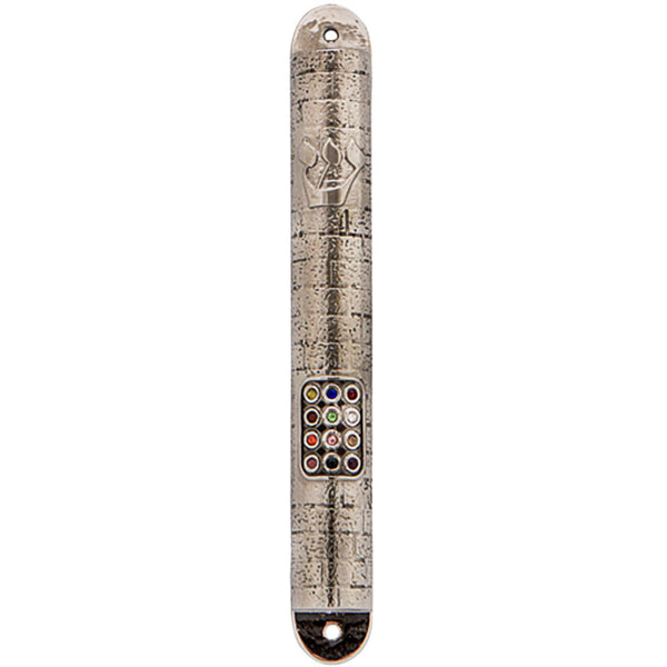 Mezuzah of the 12 Tribes and its Wailing Wall