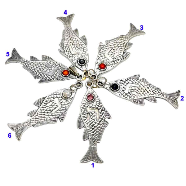 Silverfish and Haï pendant