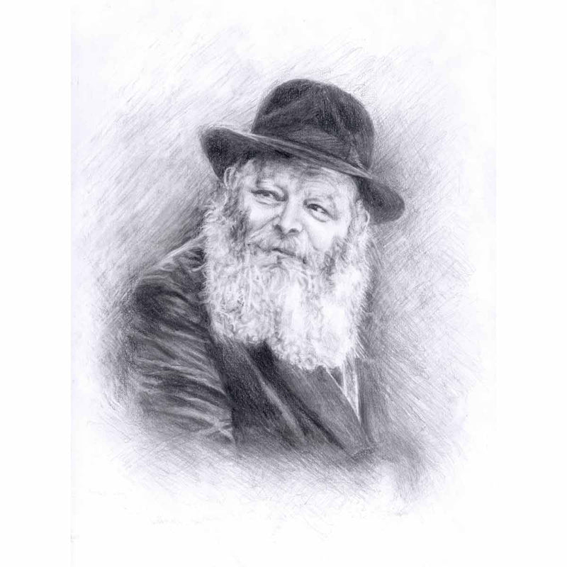 Portraits de Rabbanims - Le Rabbi de Loubavitch