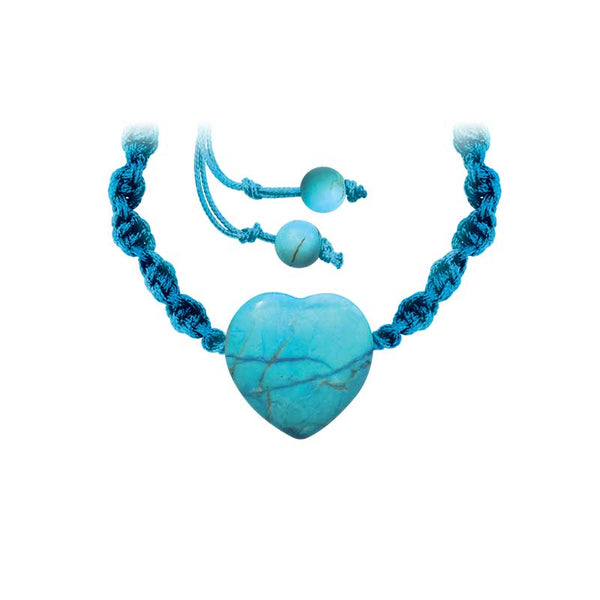 Turkenite heart bracelet