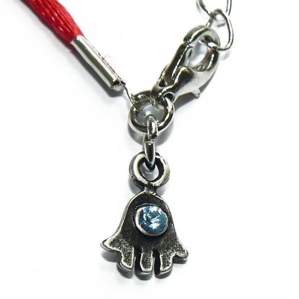 Bracelet fil rouge - Hamsa Swarovski-O-Judaisme