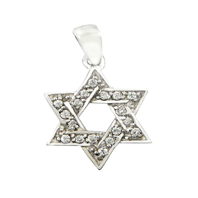 Collier Etoile de David Argent-O-Judaisme