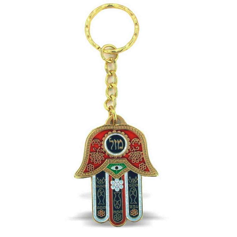 Porte clés de main hamsa - France Porte clés de main hamsa - France