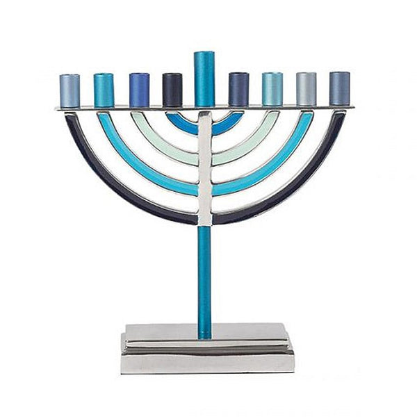Hanoukia Traditionnelle Bleue - Yair Emanuel-O-Judaisme