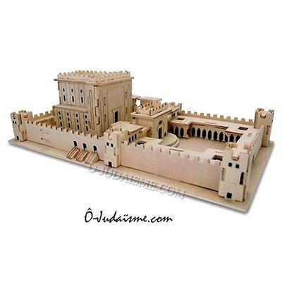 Puzzle en 3D "Temple du Roi Salomon"-O-Judaisme